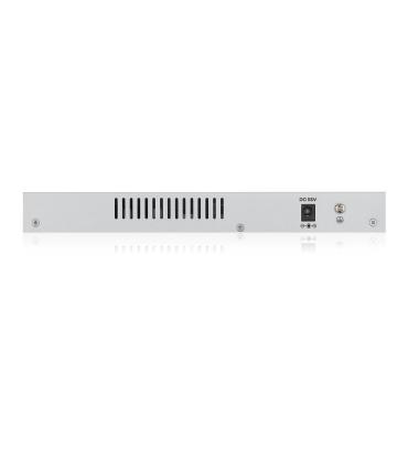 Zyxel GS1200-8HP v2 Gestionado Gigabit Ethernet (10 100 1000) Energía sobre Ethernet (PoE) Gris