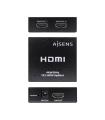 AISENS HDMI Duplicador 4k@30Hz 1x2 Con Alimentación, Negro