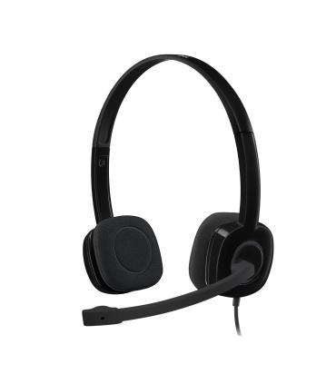 Logitech H151 Auriculares Alámbrico Diadema Oficina Centro de llamadas Negro