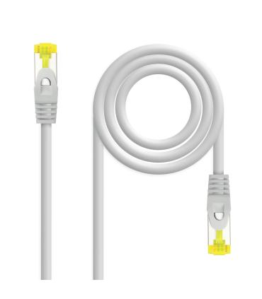 Nanocable Cable de red latiguillo RJ45 LSZH Cat.6A SFTP AWG26, Gris, 2.0 m