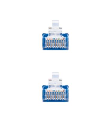 Nanocable CABLE RED LATIGUILLO RJ45 CAT.5E UTP AWG24, AZUL, 1.0 M