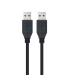 Nanocable 10.01.1001-BK cable USB USB 3.2 Gen 1 (3.1 Gen 1) 1 m USB A Negro