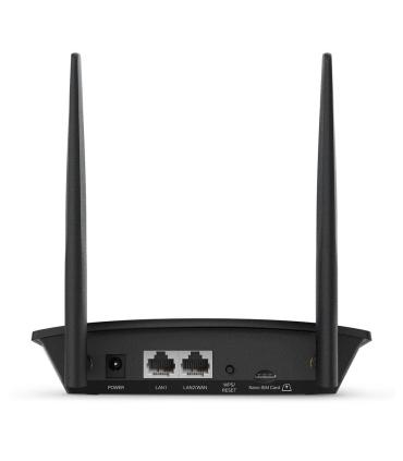 TP-Link TL-MR100 router inalámbrico Ethernet rápido Banda única (2,4 GHz) 4G Negro