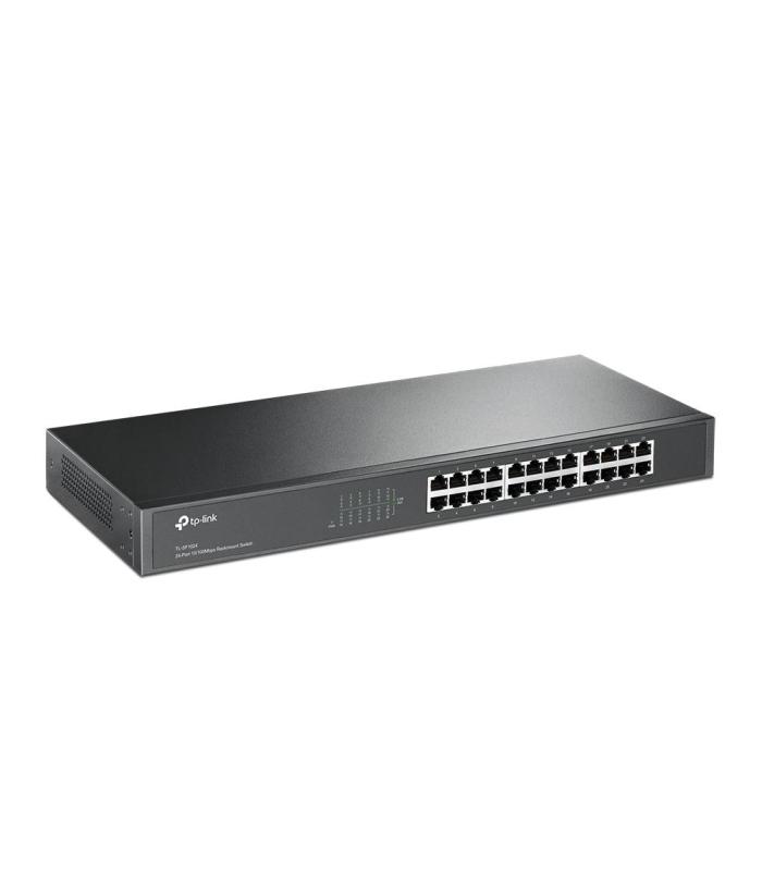 TP-Link TL-SF1024 No administrado Fast Ethernet (10 100) 1U Gris