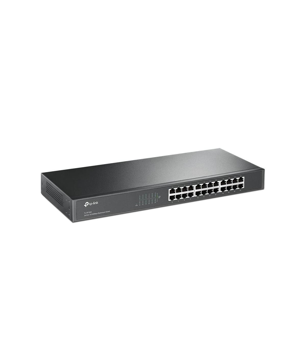 TP-Link TL-SF1024 No administrado Fast Ethernet (10 100) 1U Gris