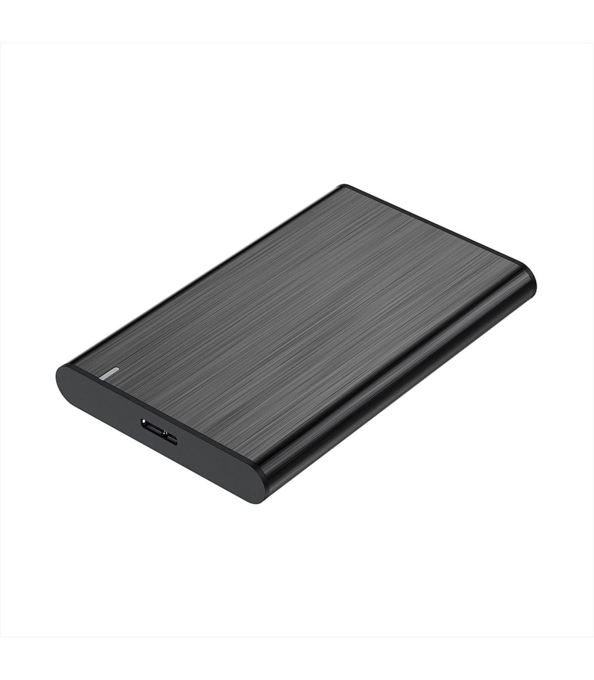 AISENS Caja Externa 2,5" ASE-2525B 9.5mm SATA a USB 3.0 USB3.1 Gen1, Negra