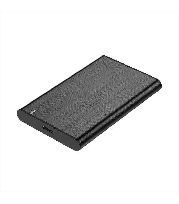 AISENS Caja Externa 2,5" ASE-2525B 9.5mm SATA a USB 3.0 USB3.1 Gen1, Negra