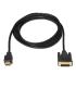 AISENS A117-0090 adaptador de cable de vídeo 1,8 m HDMI tipo A (Estándar) DVI 18+1 Negro