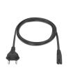 AISENS A132-0173 cable de transmisión Negro 1,5 m CEE7 7 C7 acoplador