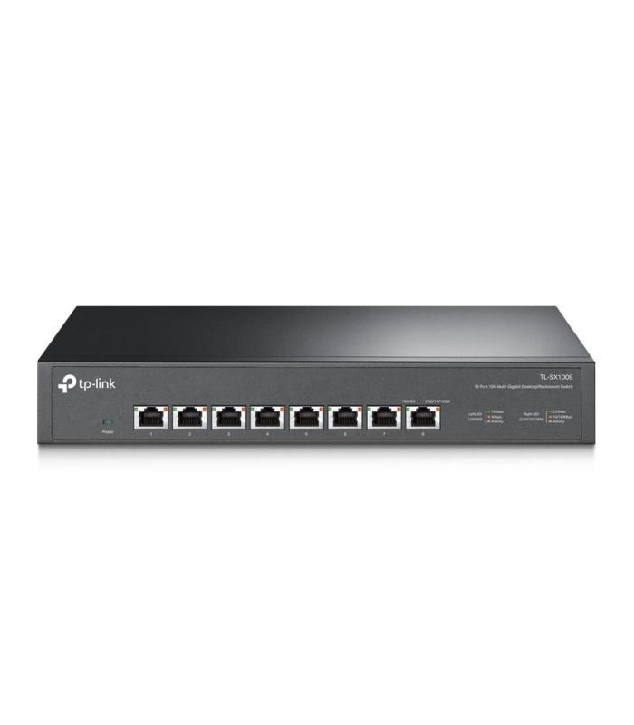 TP-Link TL-SX1008 switch No administrado 10G Ethernet (100 1000 10000) 1U Negro