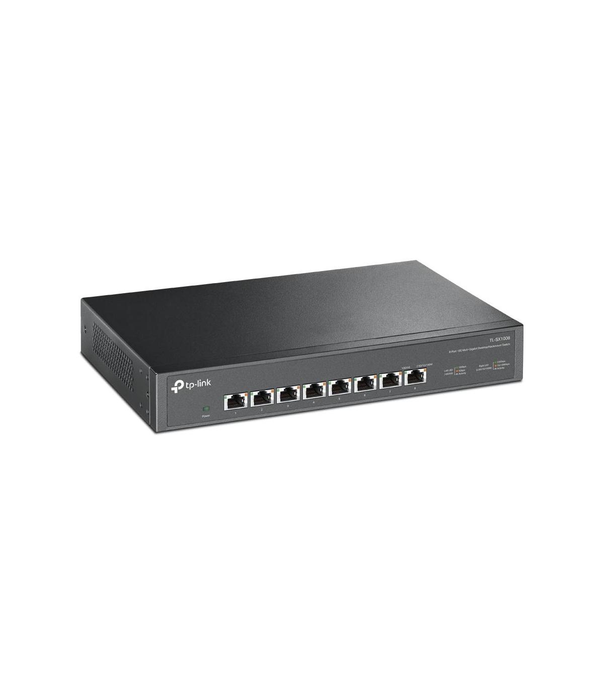 TP-Link TL-SX1008 switch No administrado 10G Ethernet (100 1000 10000) 1U Negro