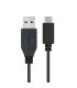 Nanocable USB 3.1, 1m cable USB USB 3.2 Gen 2 (3.1 Gen 2) USB C USB A Negro