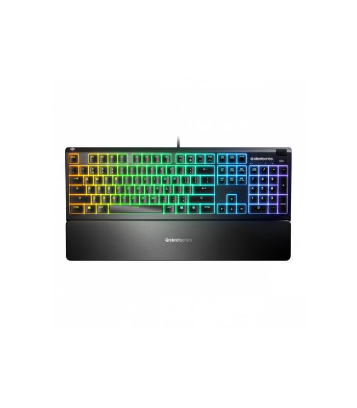 TECLADO STEELSERIES APEX 3 (PORTUGUES) (64804)