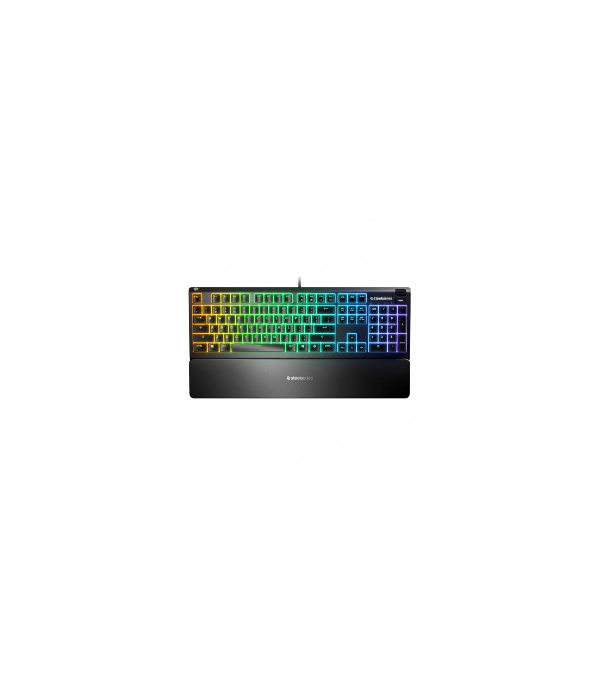 TECLADO STEELSERIES APEX 3 (PORTUGUES) (64804)