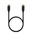 AISENS Cable DISPLAYPORT V1.2 4K@60Hz, DP M-DP M, Negro,1.5M