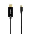 AISENS Cable Conversor USB-C a Displayport 8K@60Hz, USB-C/M-DP/M, Negro, 0.8M