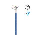 AISENS Cable de Red RJ45 LSZH CPR Dca CAT.7 600 MHZ S FTP AWG23, Azul, 100 m