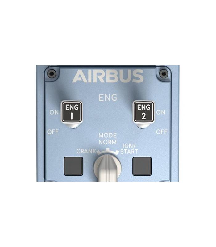 Thrustmaster TCA Quadrant Airbus Edition Negro, Azul Simulador De Vuelo PC