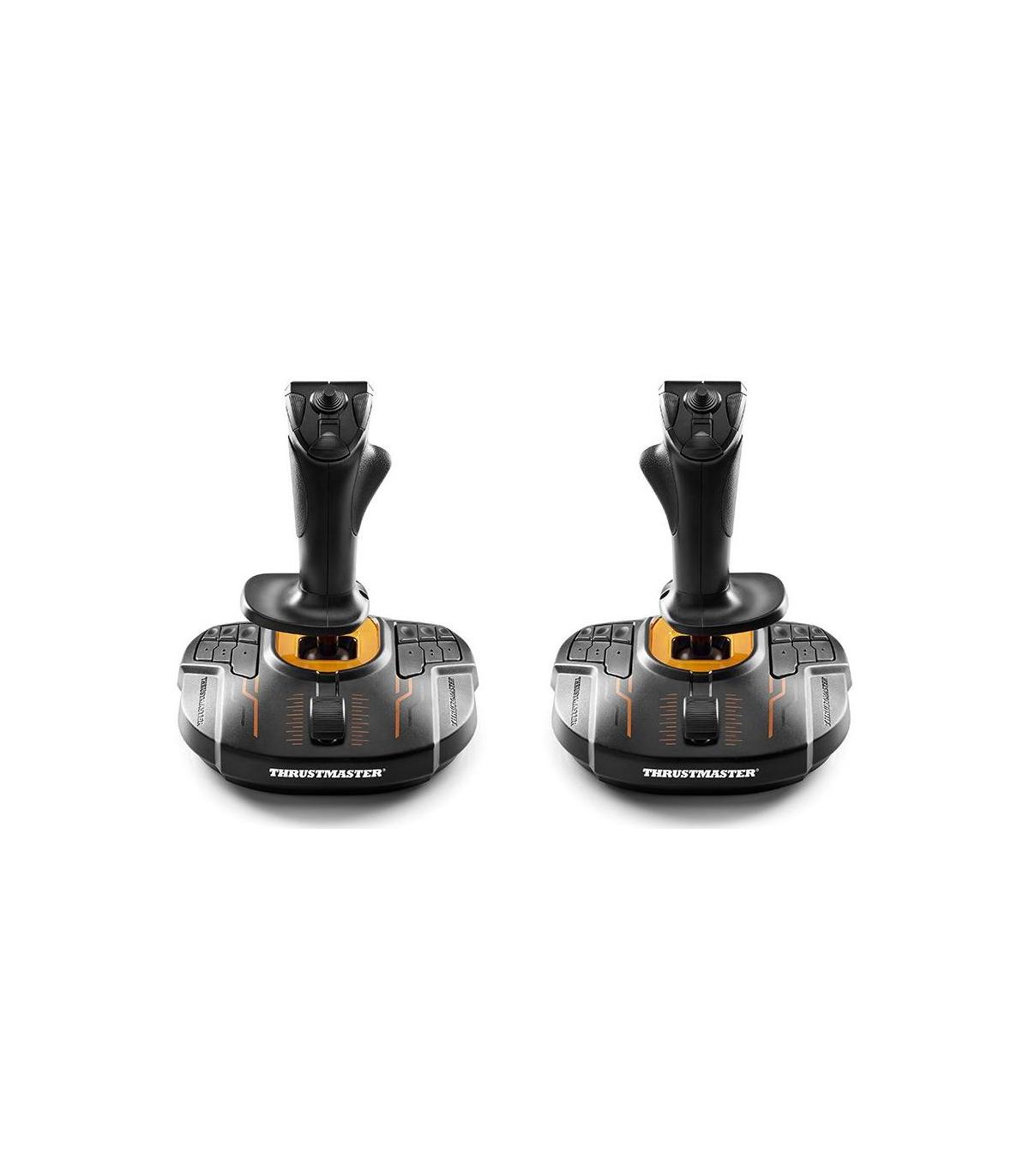 Thrustmaster T.16000M FCS SPACE SIM DUO Negro, Naranja USB Palanca De Mando Analgico Digital PC