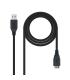 Nanocable CABLE USB 3.0, TIPO A M-MICRO B M, NEGRO, 1.0 M