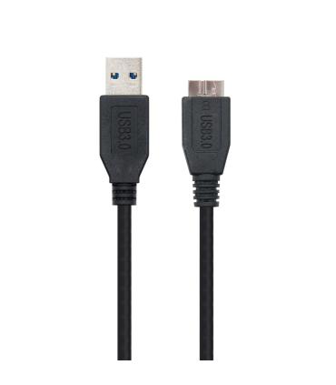 Nanocable CABLE USB 3.0, TIPO A M-MICRO B M, NEGRO, 1.0 M