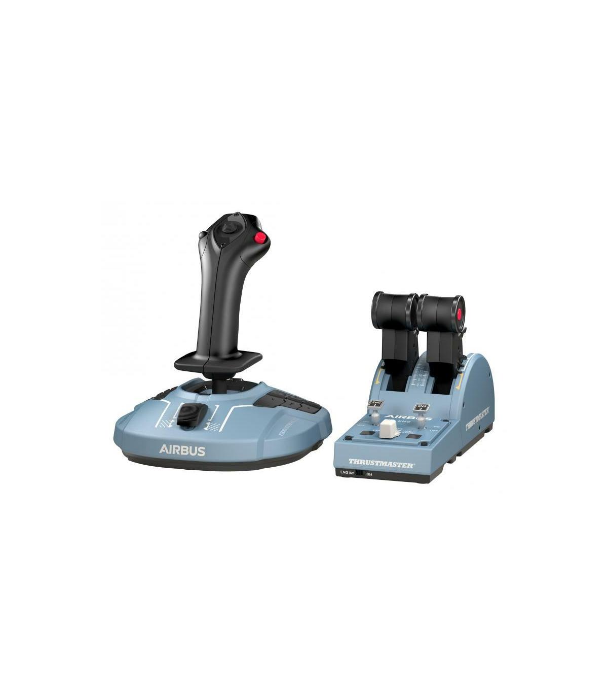 Thrustmaster TCA Officer Pack Airbus Edition Negro, Azul Simulador De Vuelo PC