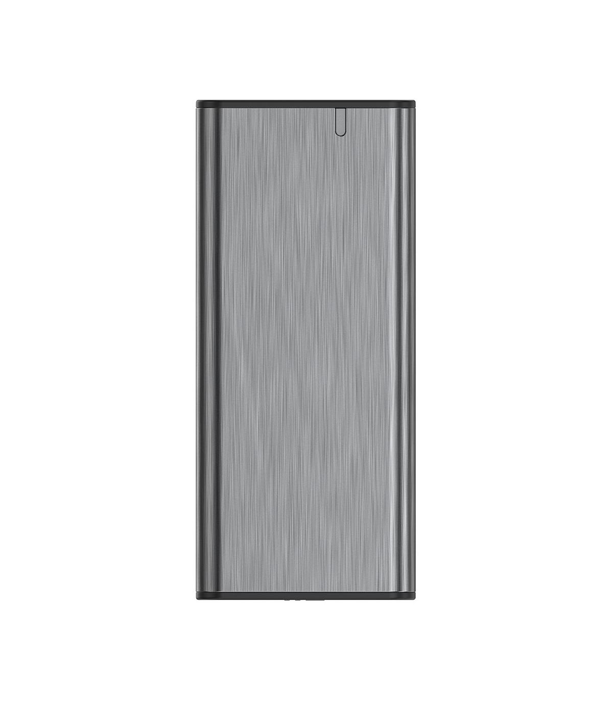 AISENS Caja Externa M.2 (NGFF) ASM2-007GRY SATA A USB3.1 Gen1, Gris