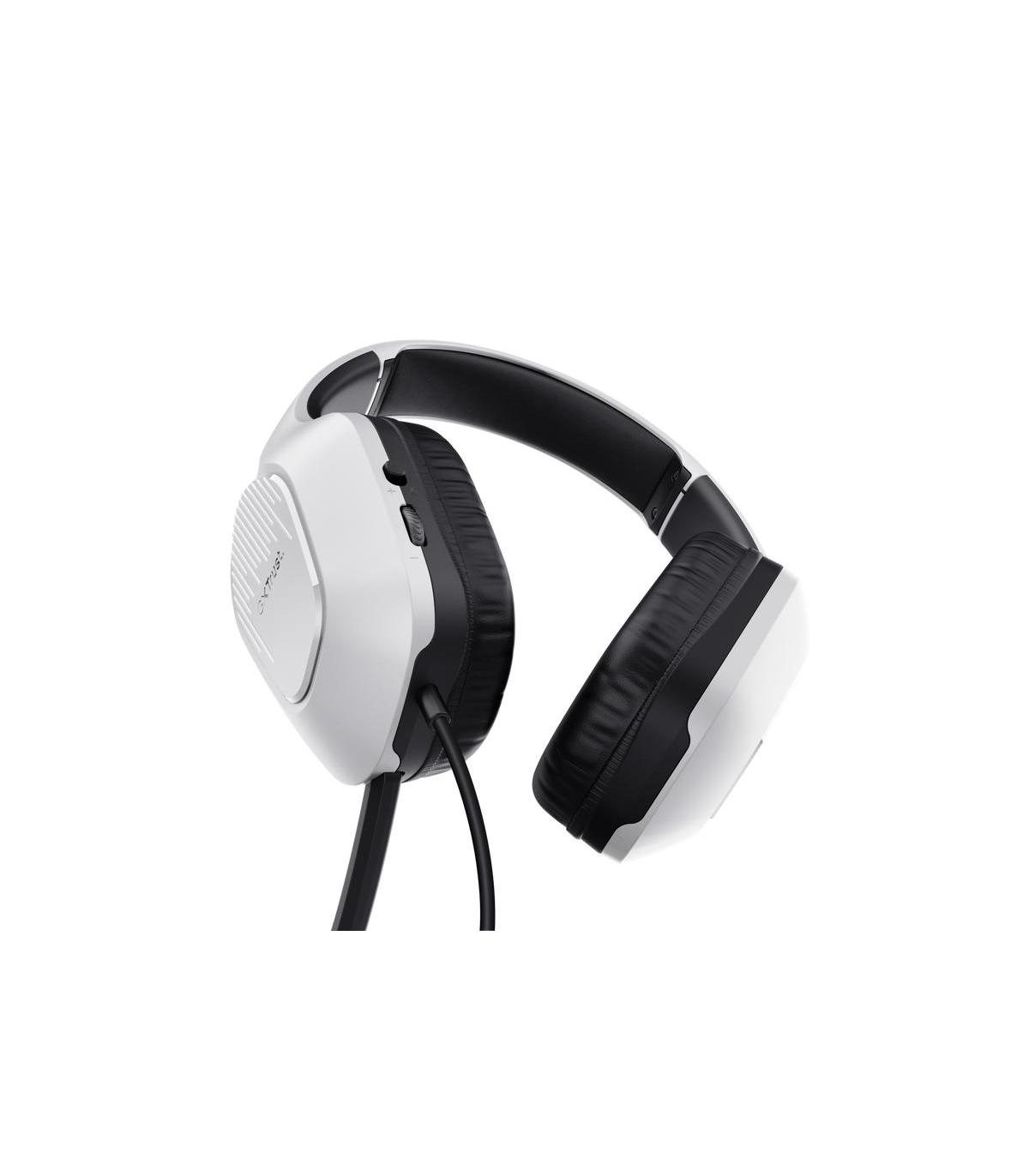 Trust GXT 415PS ZIROX Auriculares Alámbrico Diadema Juego Negro, Blanco