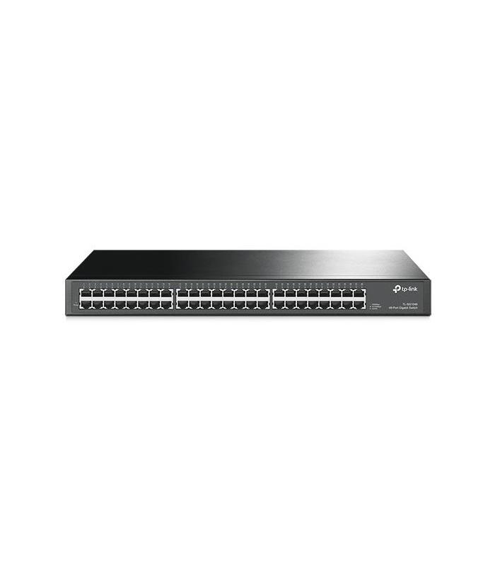 TP-Link TL-SG1048 No administrado Gigabit Ethernet (10 100 1000) 1U Negro