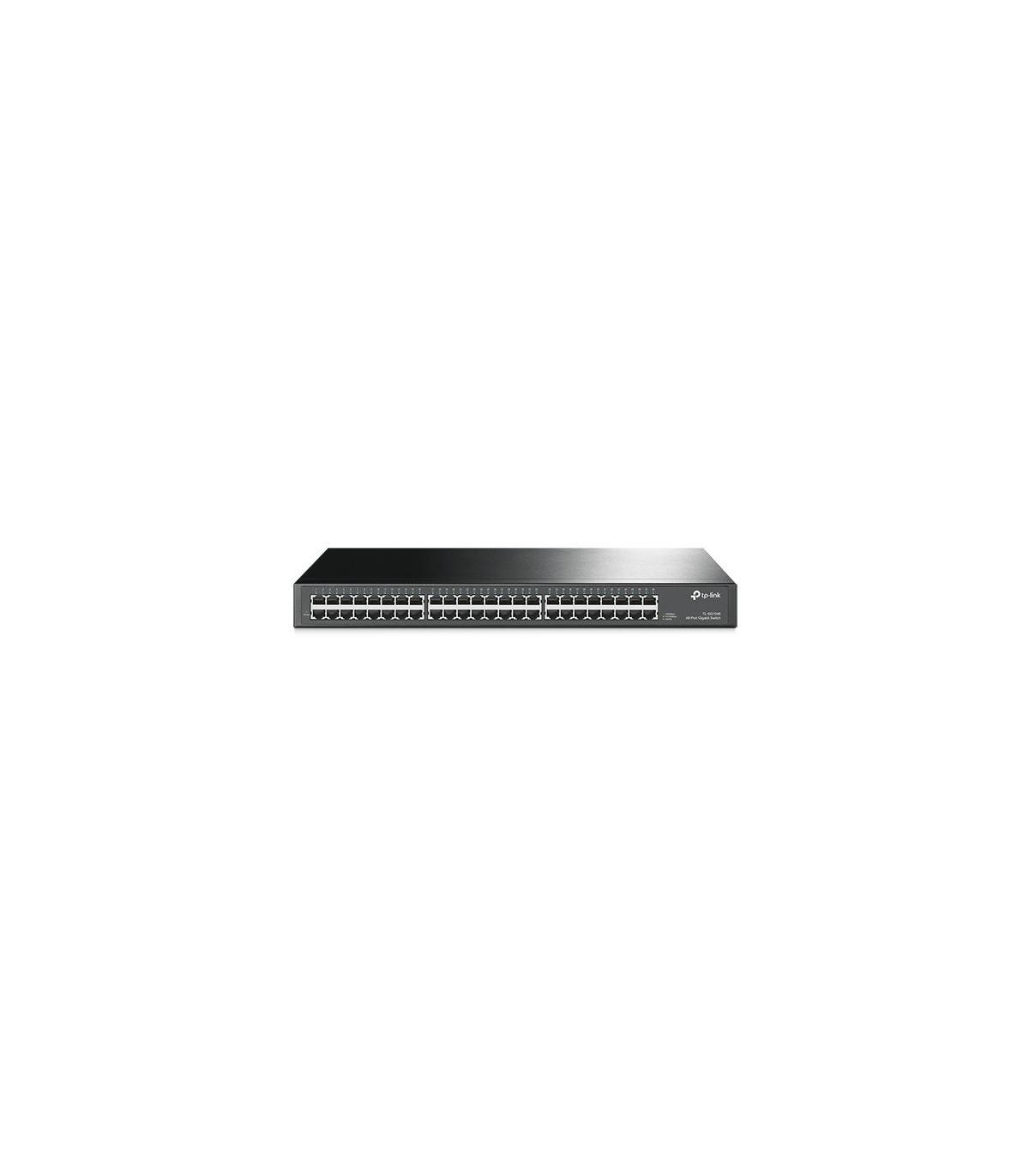 TP-Link TL-SG1048 No administrado Gigabit Ethernet (10 100 1000) 1U Negro
