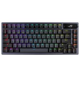 ASUS Azoth teclado Juego USB + RF Wireless + Bluetooth QWERTY Inglés Metálico