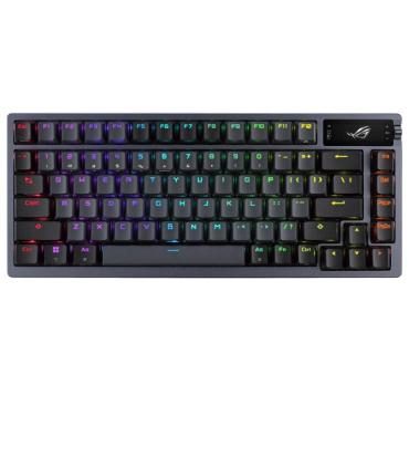 ASUS Azoth teclado Juego USB + RF Wireless + Bluetooth QWERTY Inglés Metálico