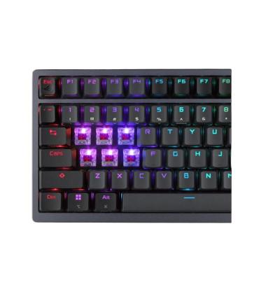 ASUS Azoth teclado Juego USB + RF Wireless + Bluetooth QWERTY Inglés Metálico