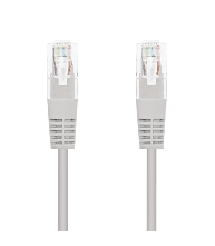Nanocable Cable de Red Latiguillo RJ45 CAT.6 UTP AWG24, Gris, 30 m