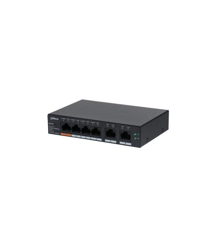 Dahua Technology DH-CS4006-4GT-60 switch Gestionado L2 Gigabit Ethernet (10 100 1000) Energía sobre Ethernet (PoE) Negro
