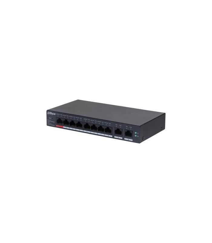 Dahua Technology DH-CS4010-8GT-110 switch Gestionado L2 Gigabit Ethernet (10 100 1000) Energía sobre Ethernet (PoE) Negro