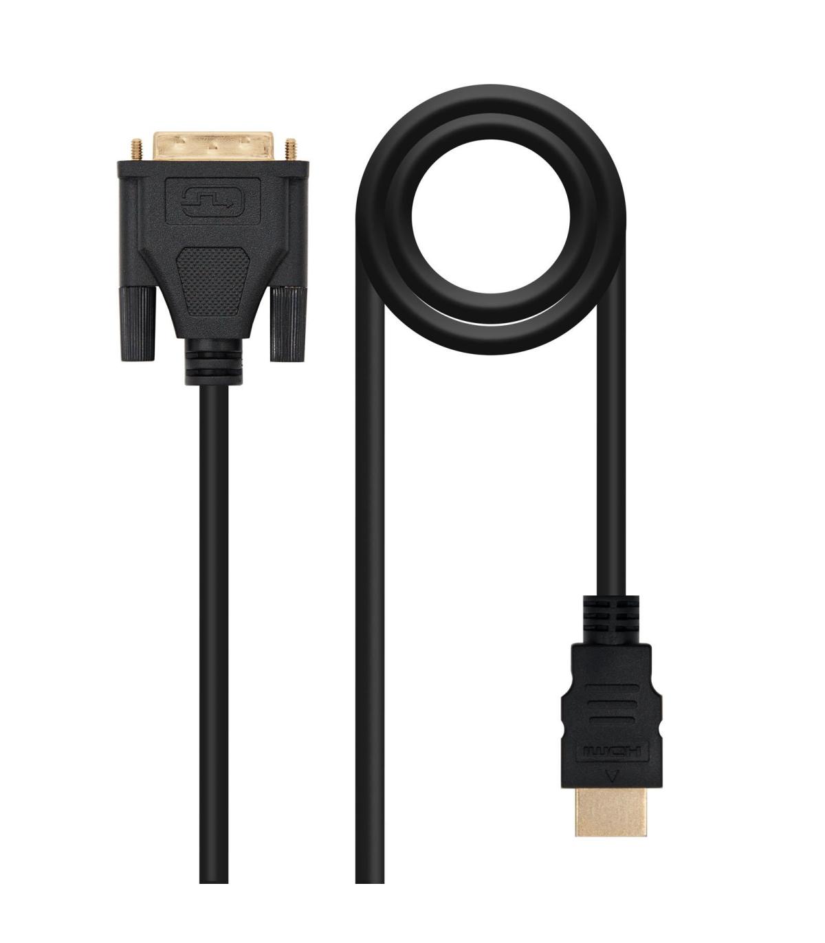 Nanocable CABLE DVI A HDMI DVI18+1 M-HDMI A M 1.8 M