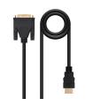 Nanocable CABLE DVI A HDMI DVI18+1 M-HDMI A M 1.8 M