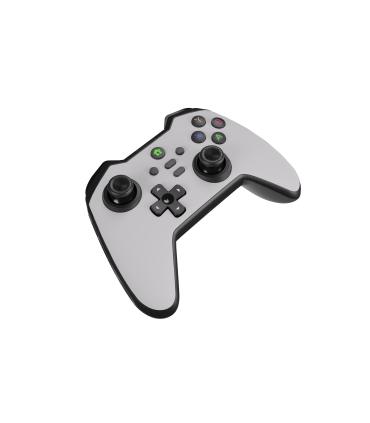 GENESIS Mangan 400 Blanco Bluetooth Gamepad Analógico Digital Android, MAC, Nintendo Switch, PC, iOS
