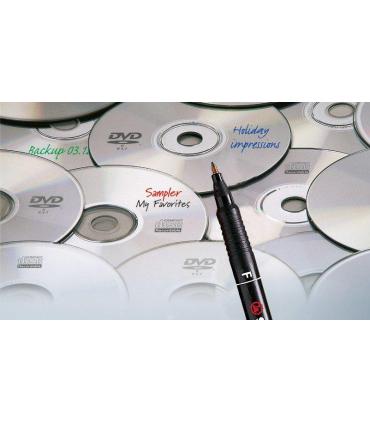 STABILO OHPen universal permanent, 4 Pack marcador permanente Punta redonda Negro, Azul, Verde, Rojo 4 pieza(s)