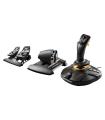 Thrustmaster T.16000M FCS Flight Pack Palanca De Mando Mac,PC Analgico Digital USB Negro