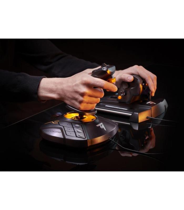 Thrustmaster T.16000M FCS Flight Pack Palanca De Mando Mac,PC Analgico Digital USB Negro