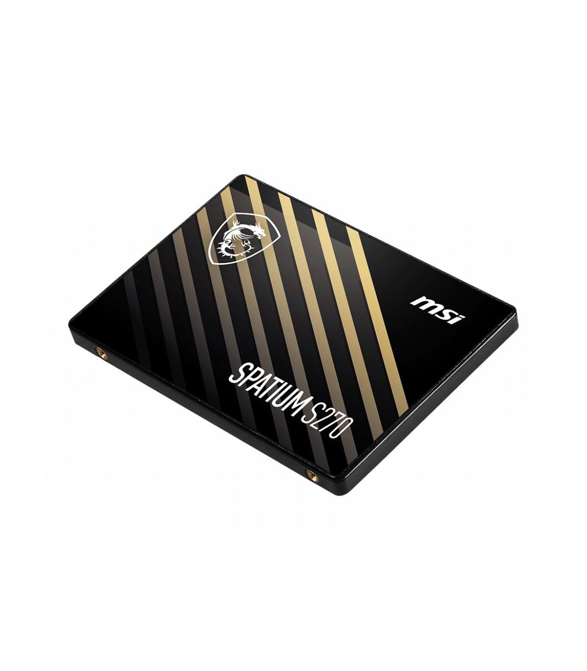 MSI SPATIUM S270 SATA 2.5 240GB unidad de estado sólido 2.5" Serial ATA III 3D NAND