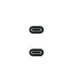 Nanocable Cable USB 3.2 Gen2x2 20Gbps 5A 100W 4K 60Hz USB-C M-USB-C M, 2 m