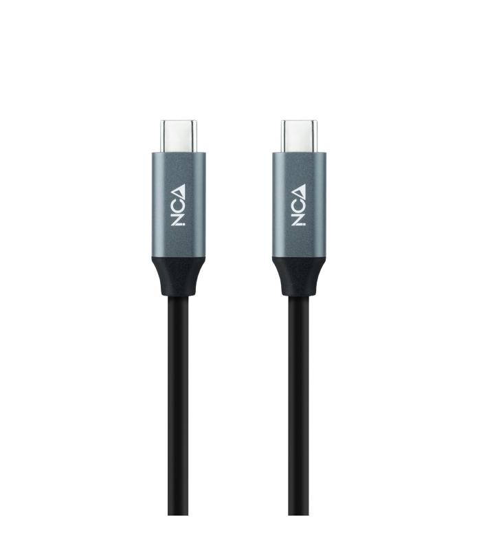 Nanocable Cable USB 3.2 Gen2x2 20Gbps 5A 100W 4K 60Hz USB-C M-USB-C M, 2 m