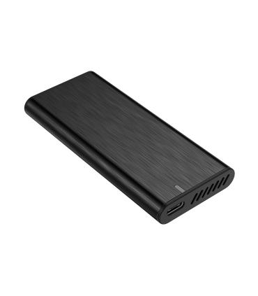 AISENS Caja Externa M.2 (NGFF) ASM2-008B NVMe a USB3.2 Gen2, Negra
