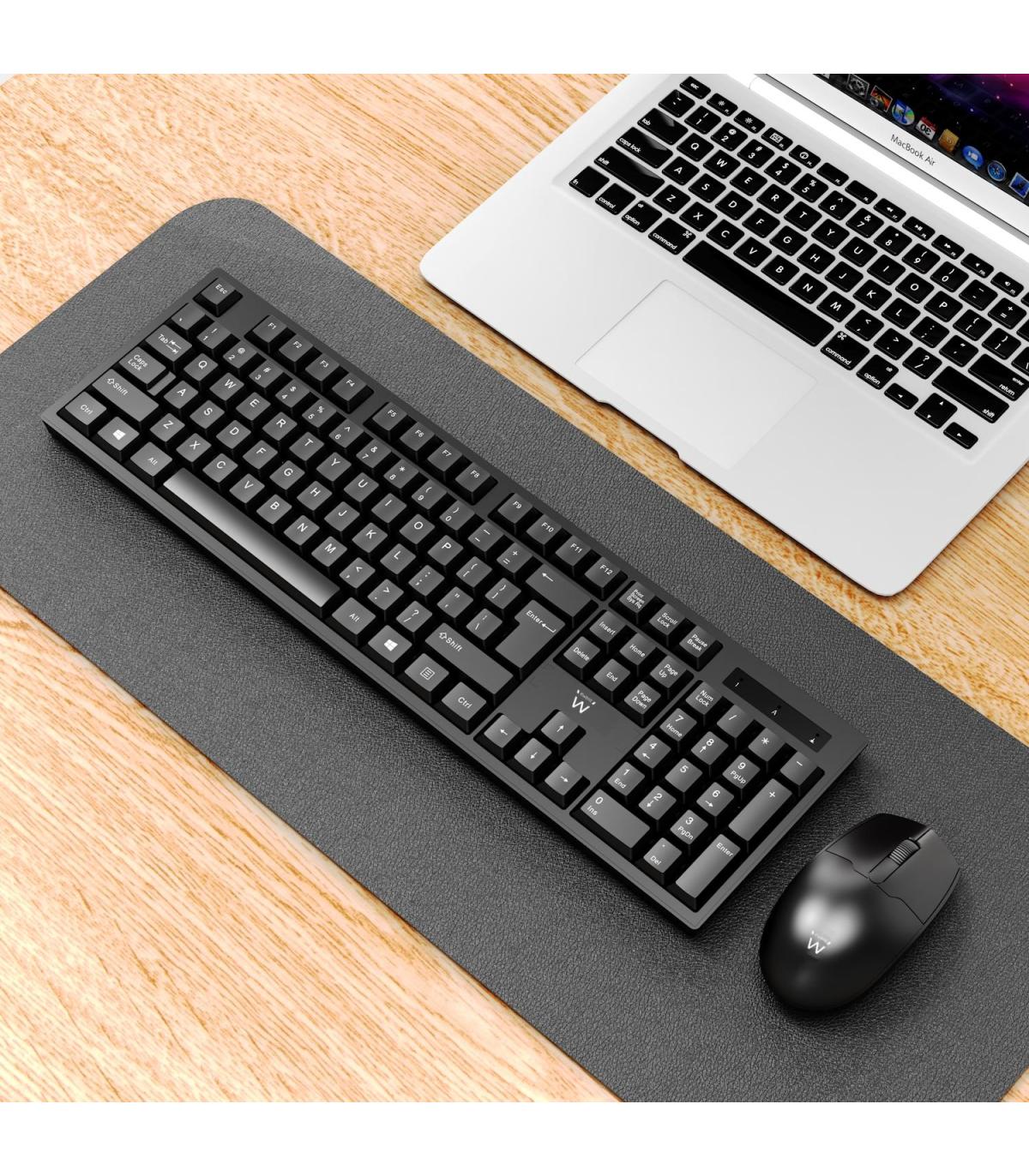 Ewent EW3281 teclado Ratón incluido Universal RF inalámbrico QWERTY Español Negro