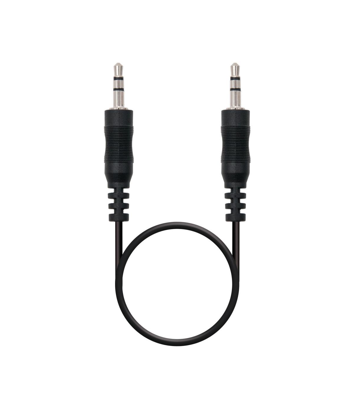 Nanocable CABLE AUDIO ESTEREO 3.5 M-3.5 M 0.3 M