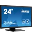 iiyama ProLite T2452MSC-B1 pantalla para PC 60,5 cm (23.8") 1920 x 1080 Pixeles Full HD LCD Pantalla táctil Multi-usuario Negro