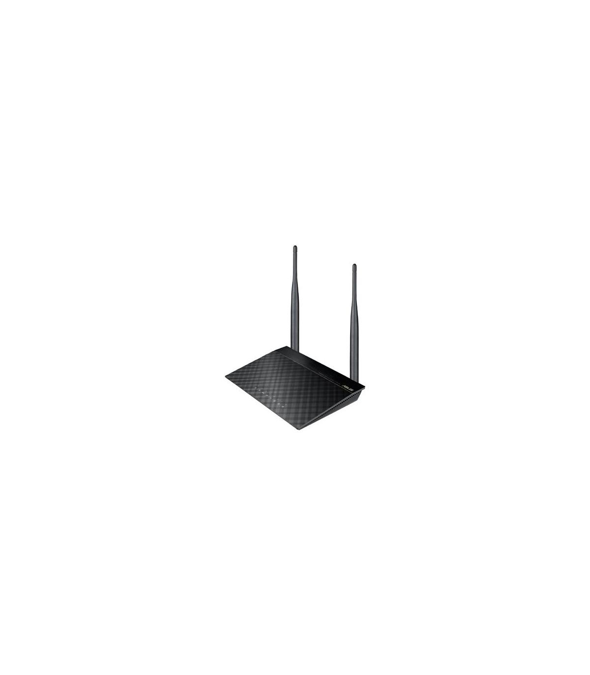 ASUS RT-N12E router inalámbrico Ethernet rápido Negro, Metálico